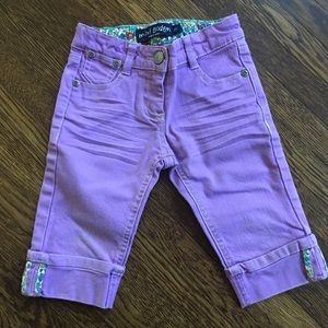 Mini Boden crop pants 3Y